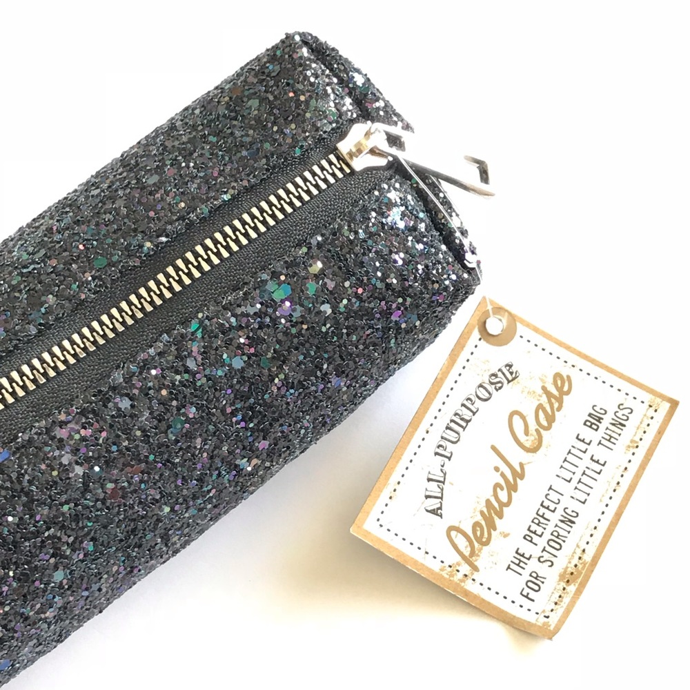 💕Glitter Pencil Case/Makeup Bag NWT💕 - Picture 4 of 4